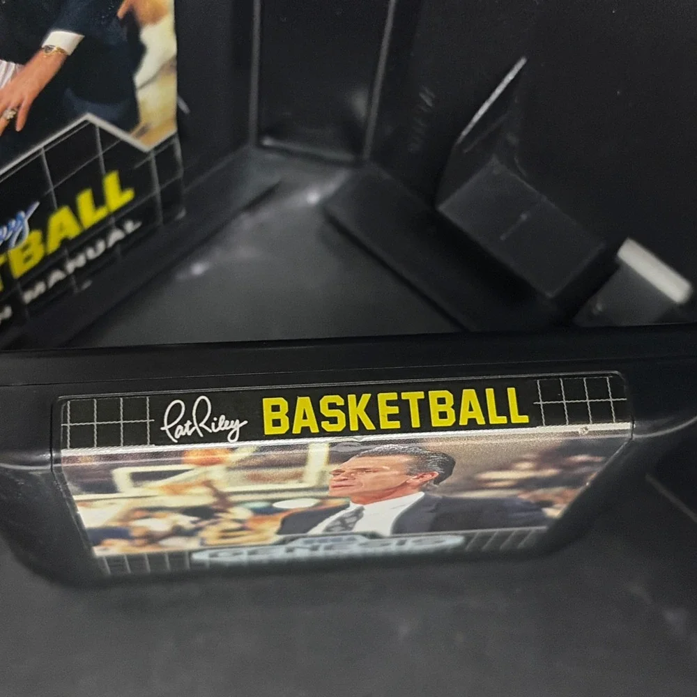 Pat Riley's Basketball (Sega Genesis, 1990) T&W‎ - Very Clean